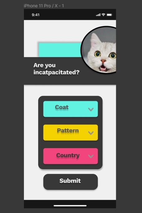 Cat Selector App